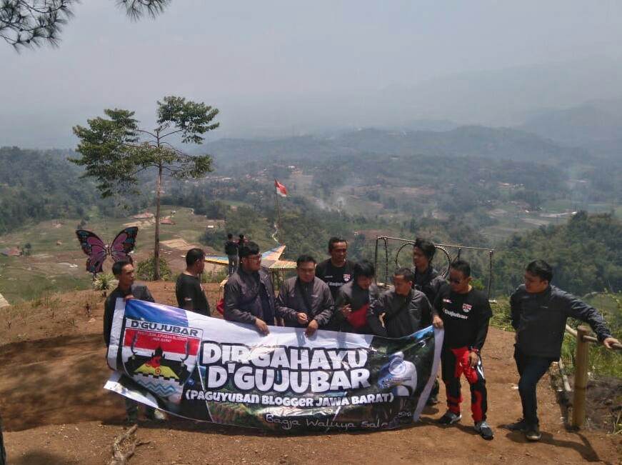 D'Gujubar Blogger Jawa Barat Turing Ke Ciwidey Bersama Vlogger dan Bikers Honda