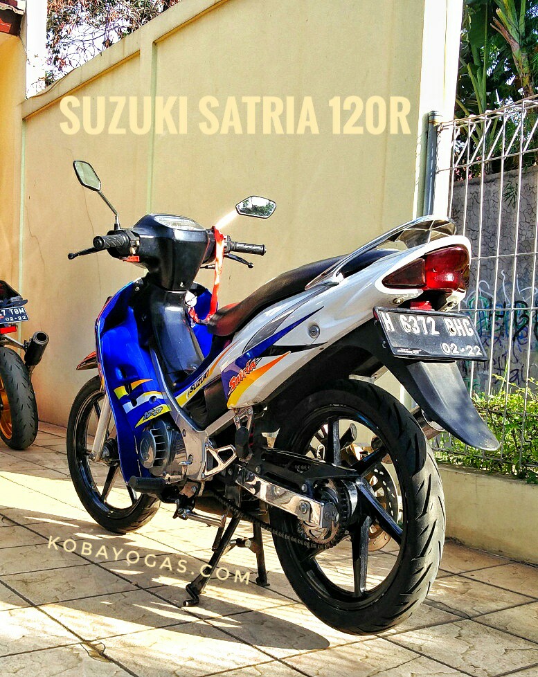 Suzuki Satria 120R 2 tak yang disebut Satria Hiu