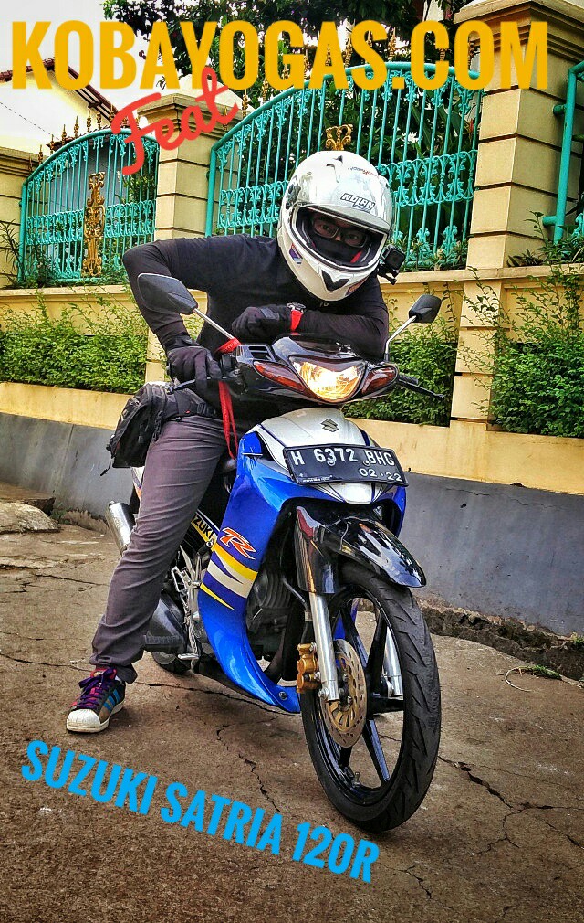 Review & test ride Suzuki Satria 120R 2 Tak Hiu