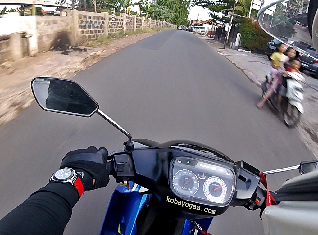 top speed suzuki satria 120R hiu