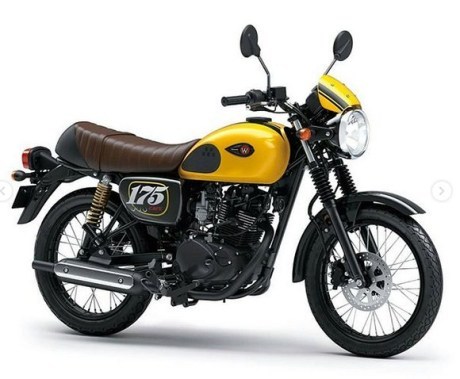 w175 cafe kuning