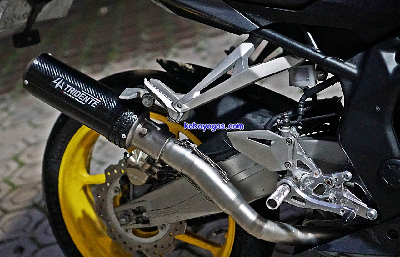 knalpot tridente 3 suara cbr250rr