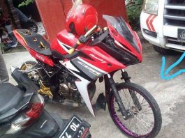 Hebat! Sepasang Remaja Ini Rela Jadi Tester Motor Ban Cacing Tanpa Rem Depan Di Turunan Cangar