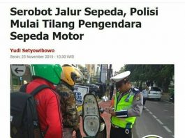 Polemik Jalur Sepeda Di Jalan Raya, Sepeda Bayar Pajak? Boleh Kena Tilang Asal