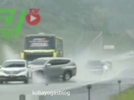Ban Tipis Ketemu Genangan Air Plus Nyalip Hasilnya Bencana AquaPlaning!