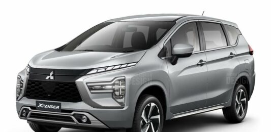 Mitsubishi Xpander facelift 2022