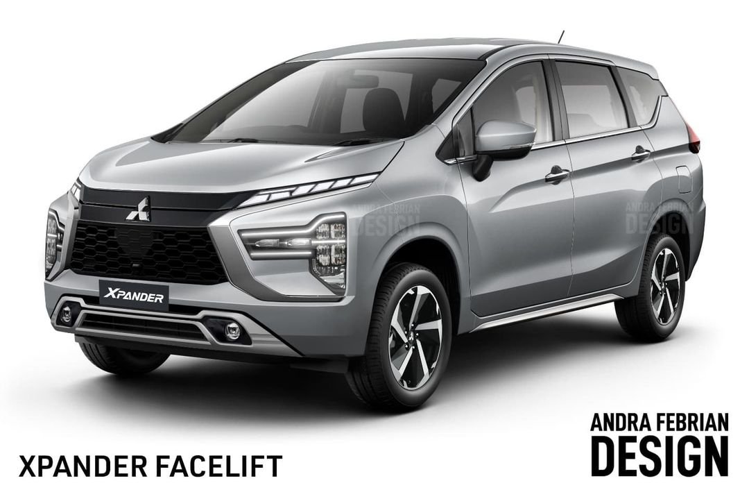 Mitsubishi Xpander facelift 2022