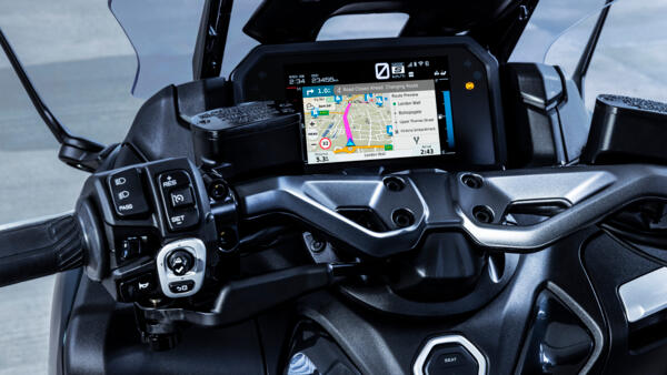 Yamaha T-Max 2022 speedo