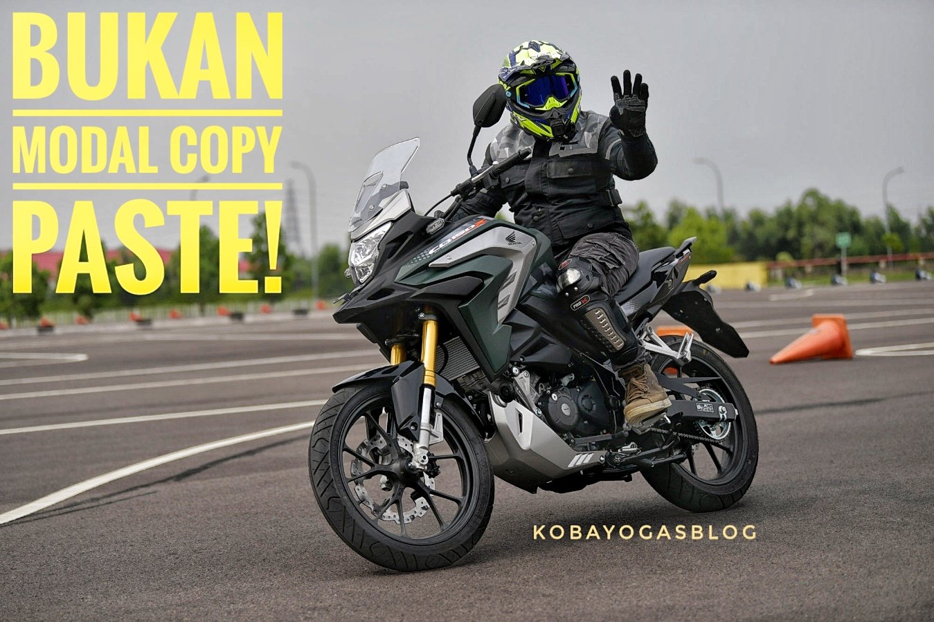 test ride honda new cb150x