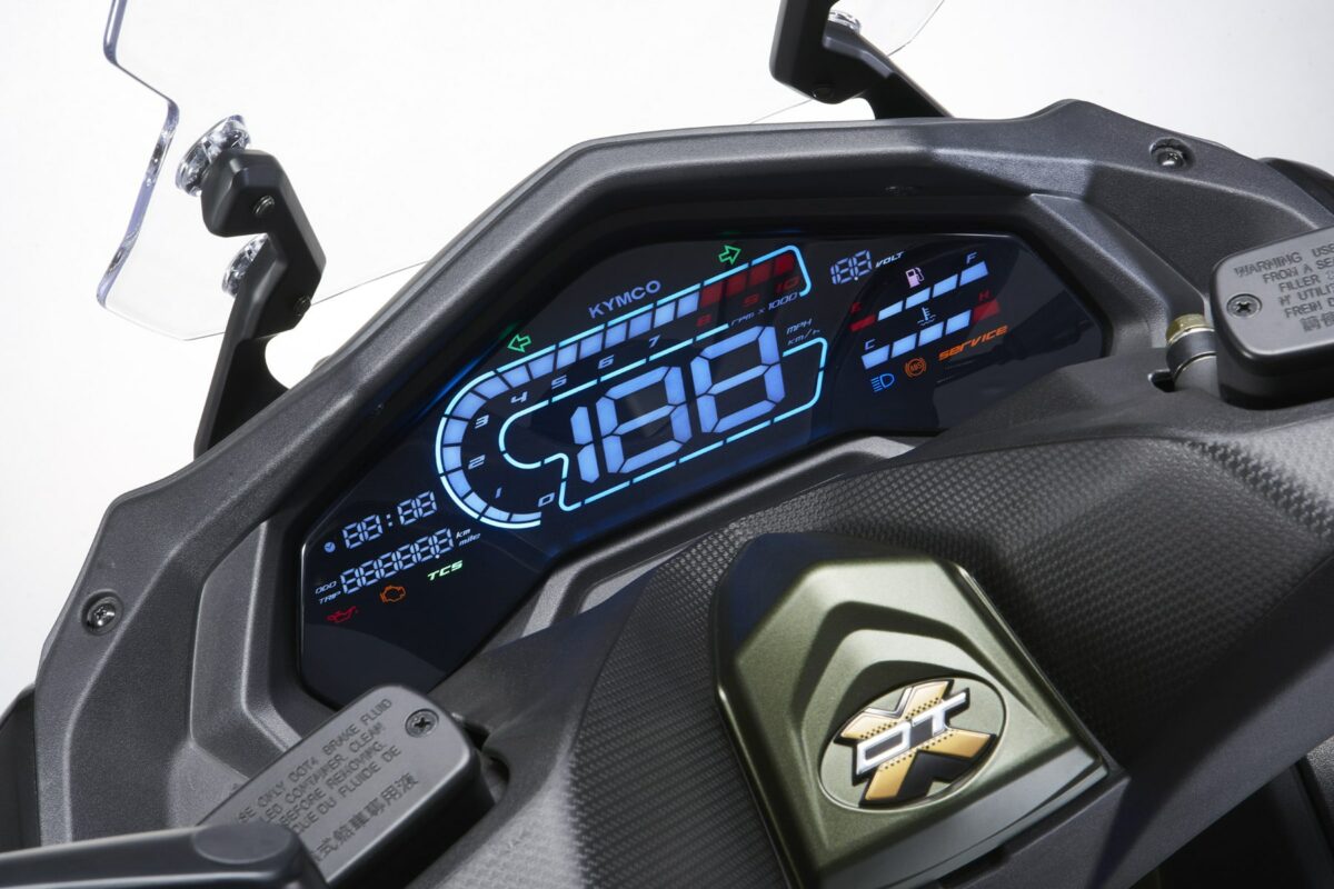 Kymco DTX 125 speedo