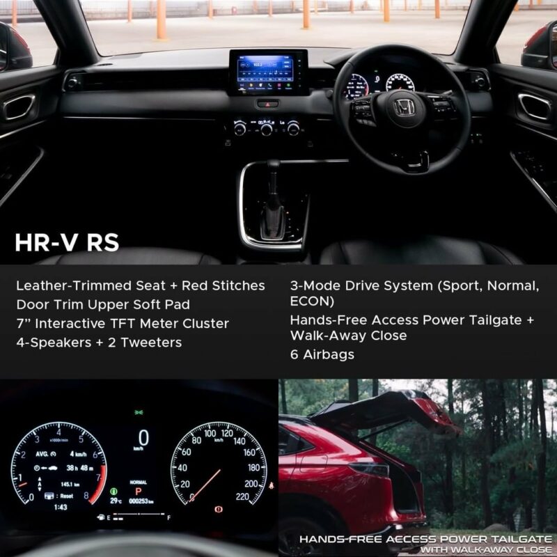 All New HRV 2022 kabin