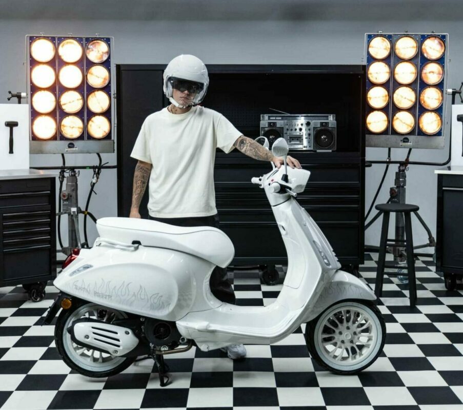 Justin Bieber x Vespa