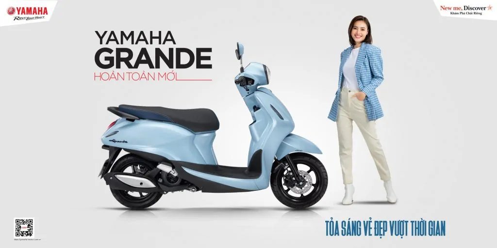 Yamaha Grande 125 hybrid 2022