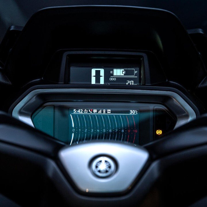 Yamaha-XMAX-2023 speedometer