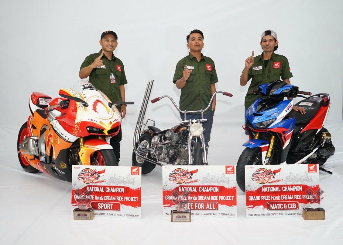 Juara Honda Modif Contest Final Battle 2022