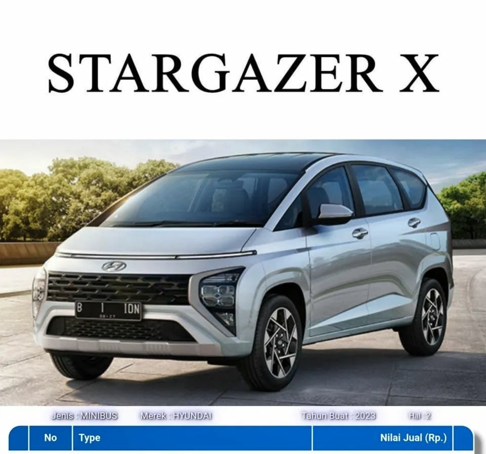 Hyundai Stargazer X