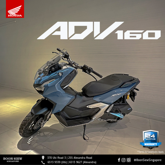 Honda ADV 160 2023 pearl blue