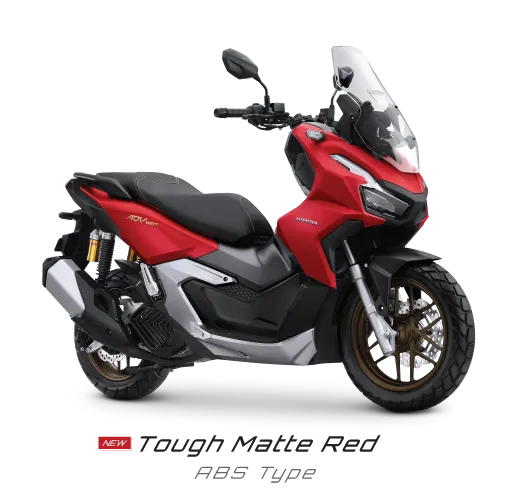 HONDA ADV 160 2023 TOUGH MATTE RED ABS