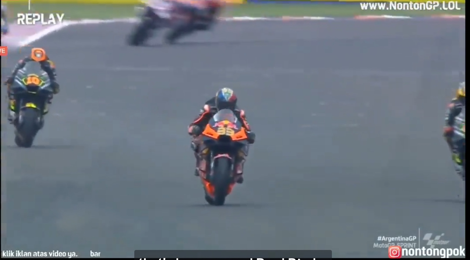 Sprint Race MotoGP Argentina 2023