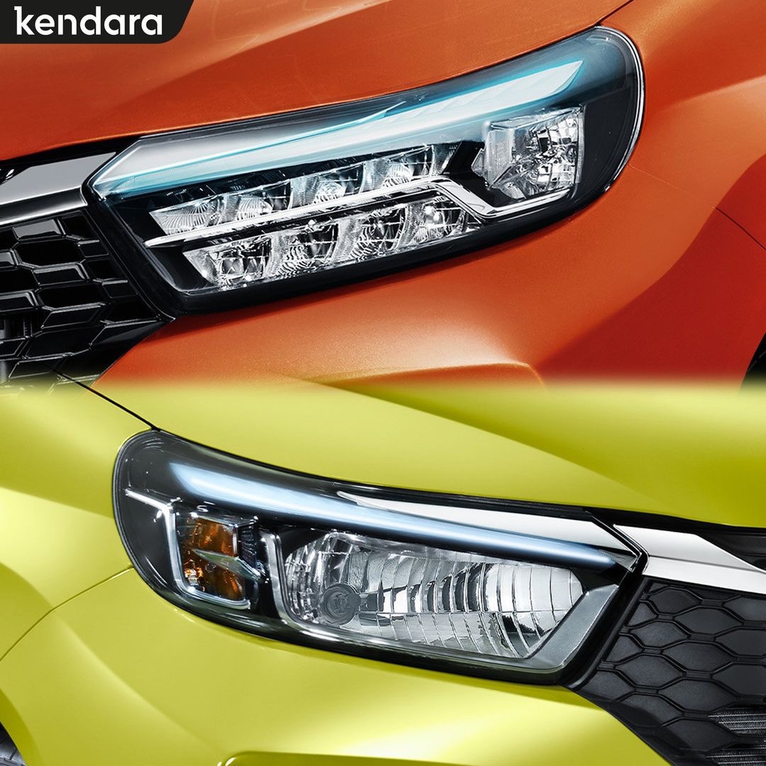 lampu depan Honda Brio 2023 facelift