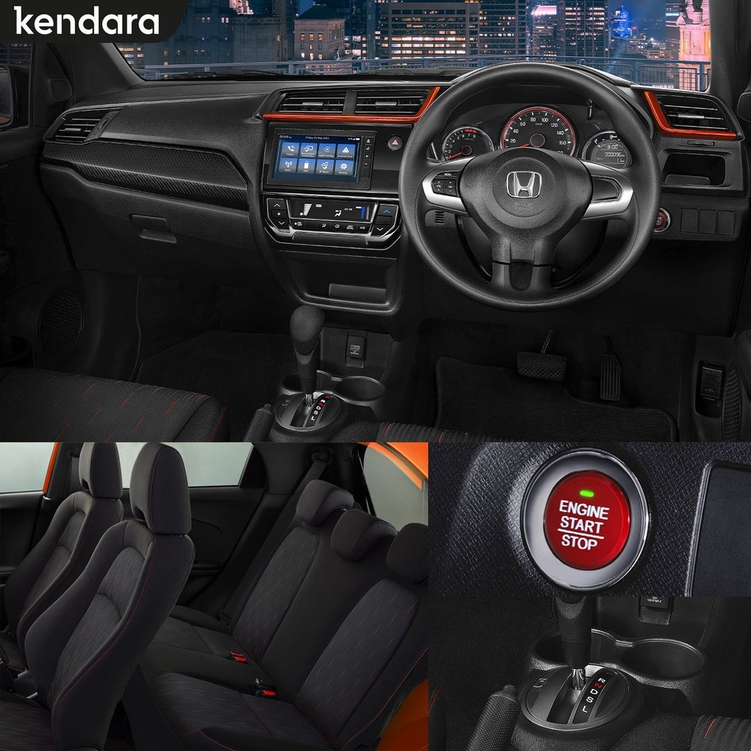 Honda Brio 2023 facelift interior