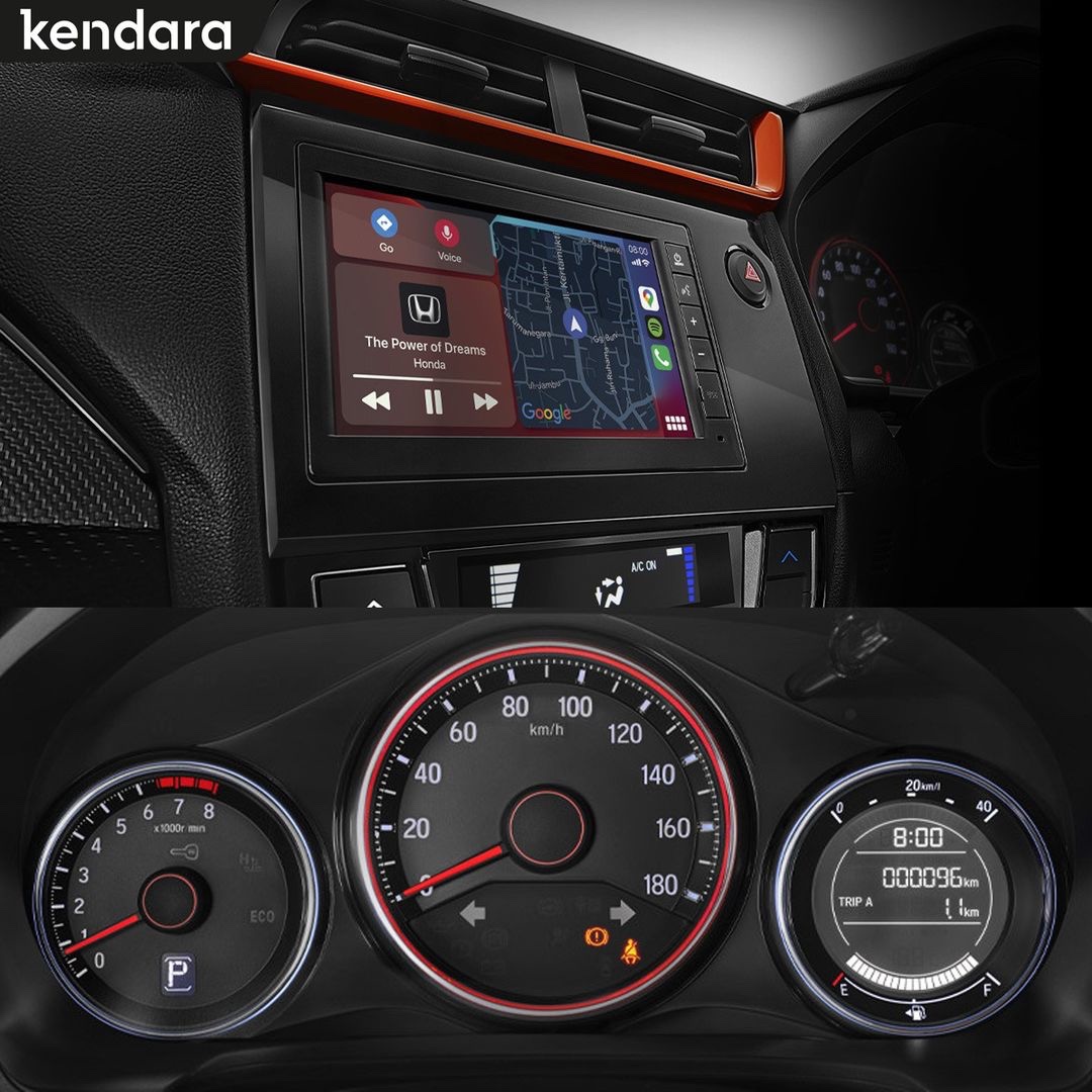 speedometer baru Honda Brio 2023 facelift