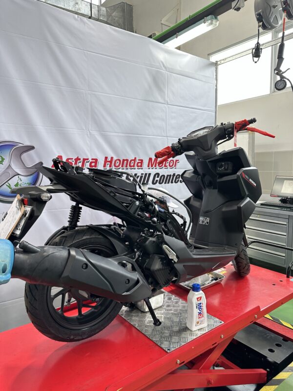 rangka esaf Honda karatan