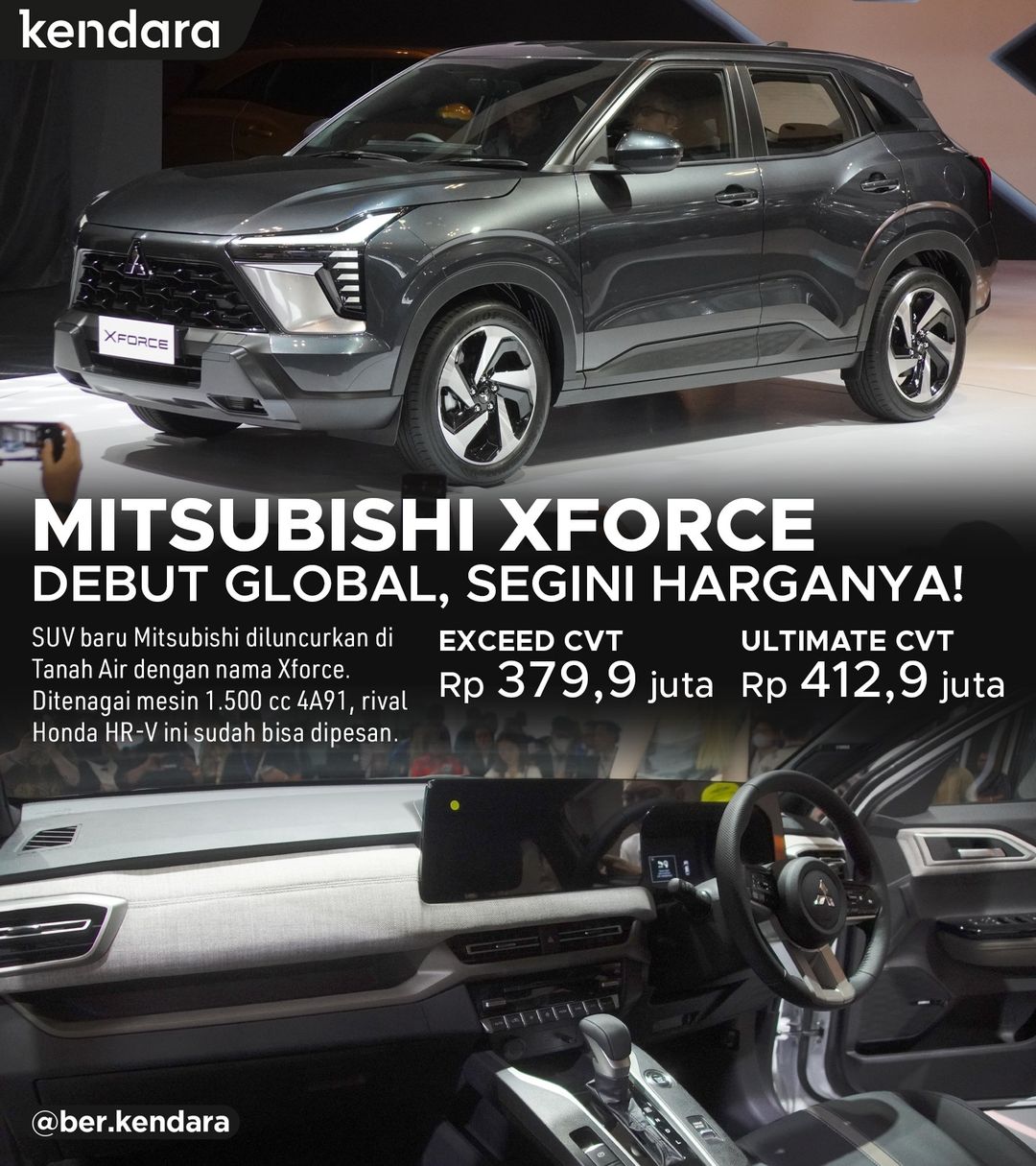 harga Mitsubishi XForce