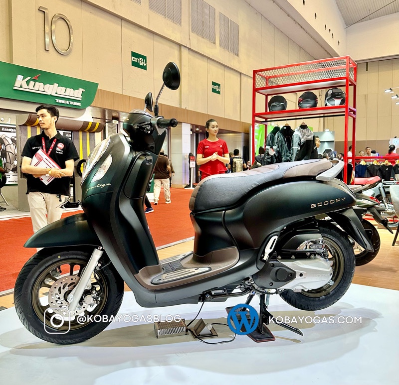 hONDA scoopy 2024 warna baru