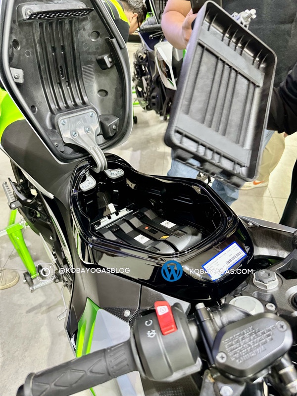 Kawasaki Ninja e1 bagasi