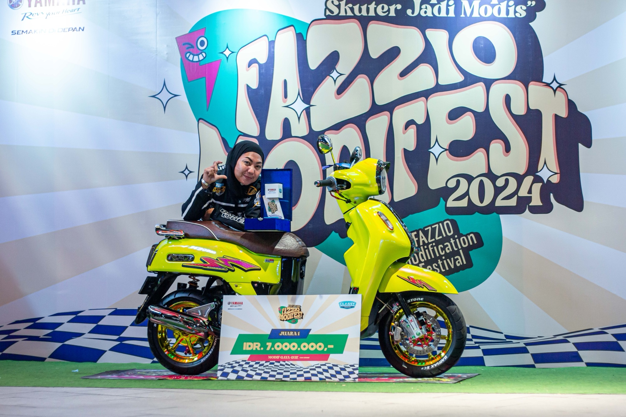 Yamaha Fazzio Modifest 2024