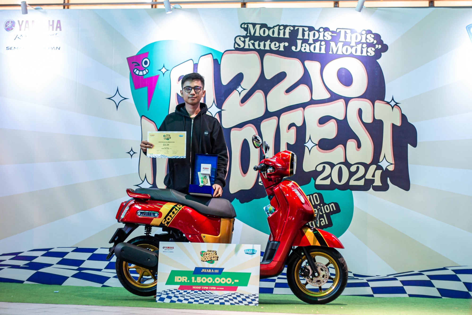 Yamaha Fazzio Modifest 2024