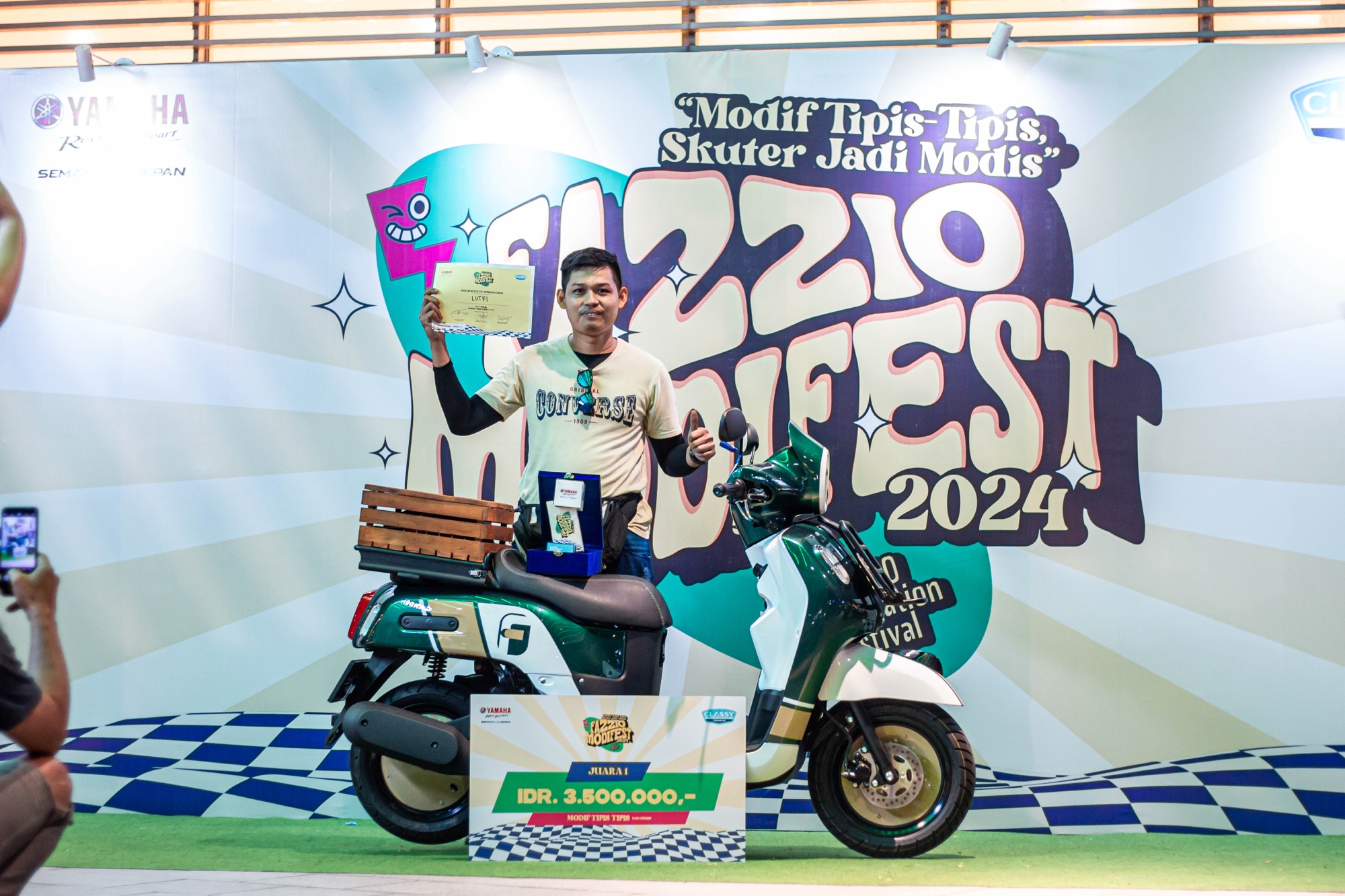 Yamaha Fazzio Modifest 2024