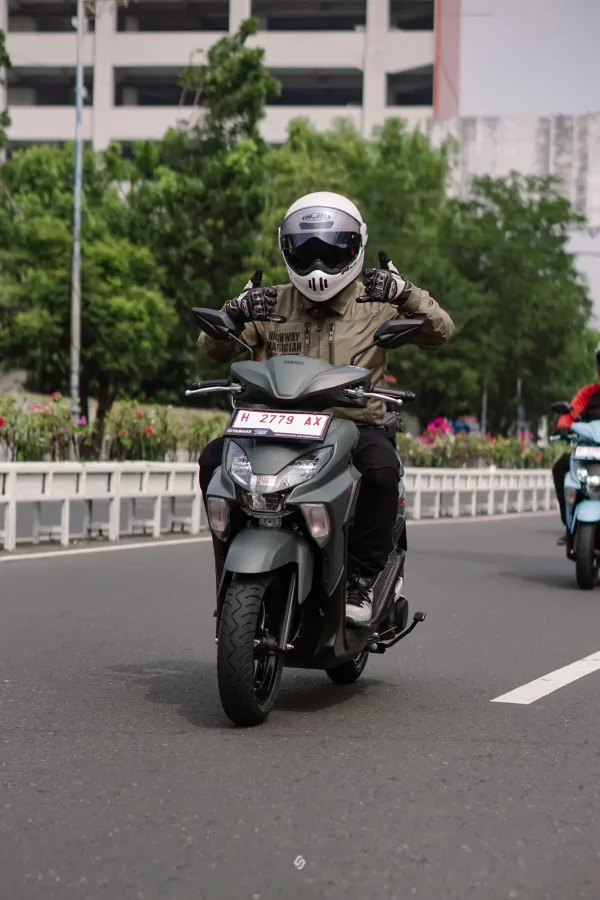 TEST RIDE YAMAHA GEAR ULTIMA 125 HYBRID